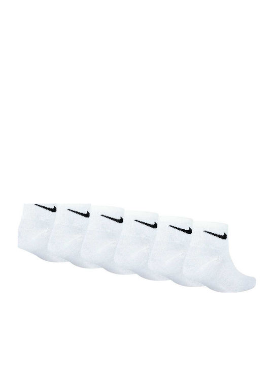 Nike Athletic Kids' Long Socks Basic White 6 Pairs