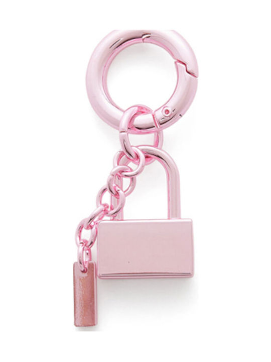 Diesel Metal Padlock Design Charm Women Diesel Pink X10809-p9137-hb516