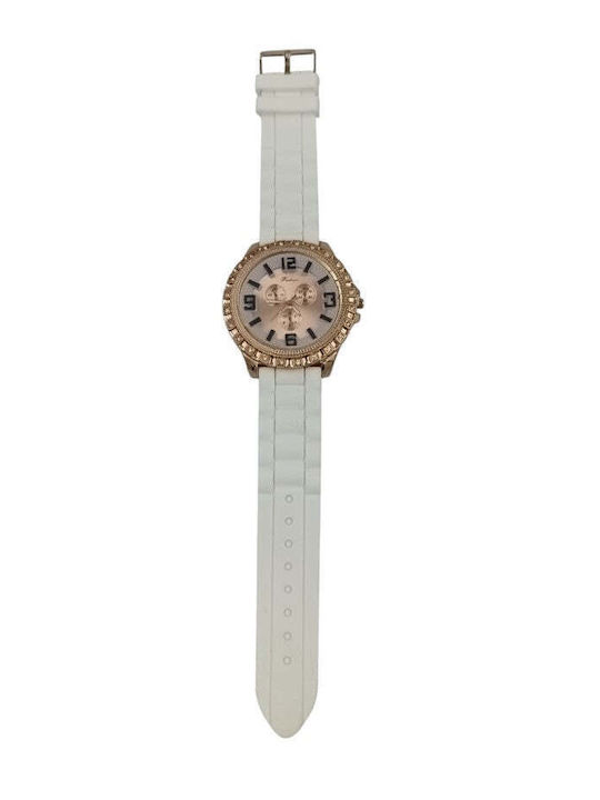 Battery Watch with Rubber Strap Battery Watch with Rubber Strap