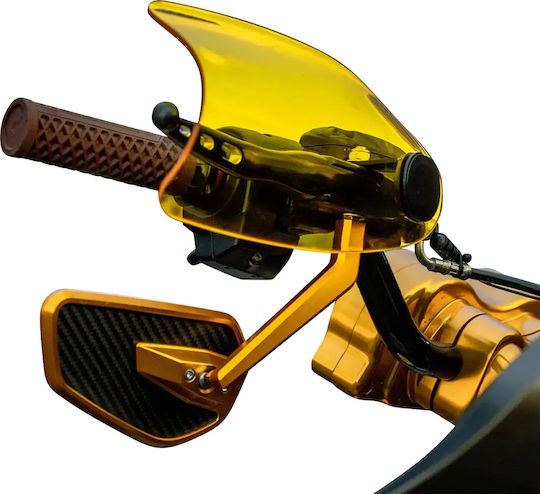 Klock Werks Handguards Kws-01-0131-23 Flare Harley Davidson Fltrxse 1977 Abs 24 Yellow