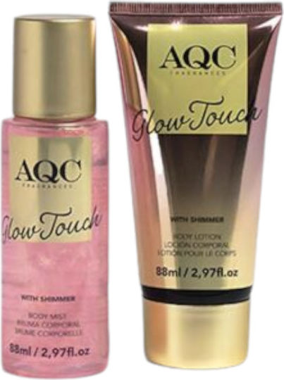 Aquarius Cosmetic Glow Touch Shimmer Duftset mit Körperlotion