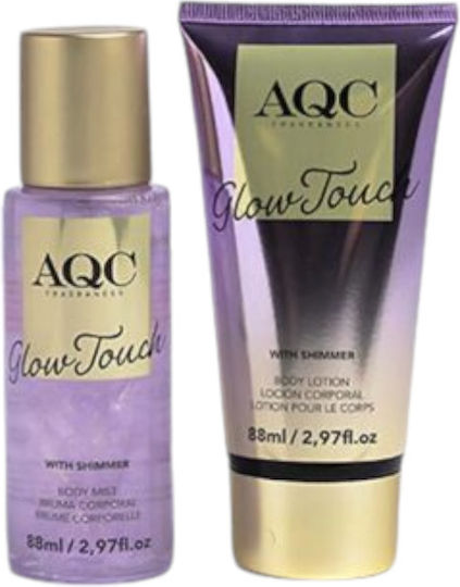 Aquarius Cosmetic Glow Touch Shimmer Duftset mit Körperlotion