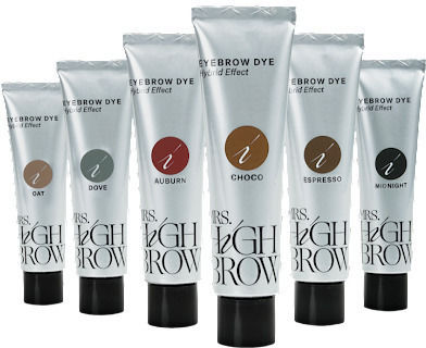 Mrs.highbrow Vopsea hibrid pentru sprâncene Midnight