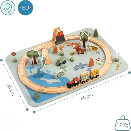 Mamabrum Spielset mit Holz Zug für 3+ Jahre