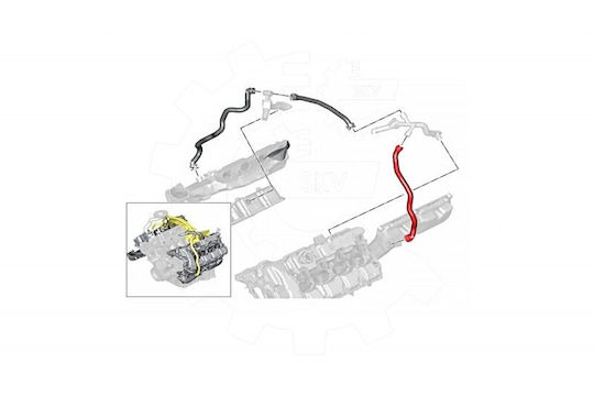 Αγωγός Εξαέρωσης Bmw X5 E70 X6 E71 E72 11157589992