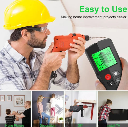 SPV SPV-T949-FCJFC Digital Wall Wire Detector for Metal, Wood & Pipes