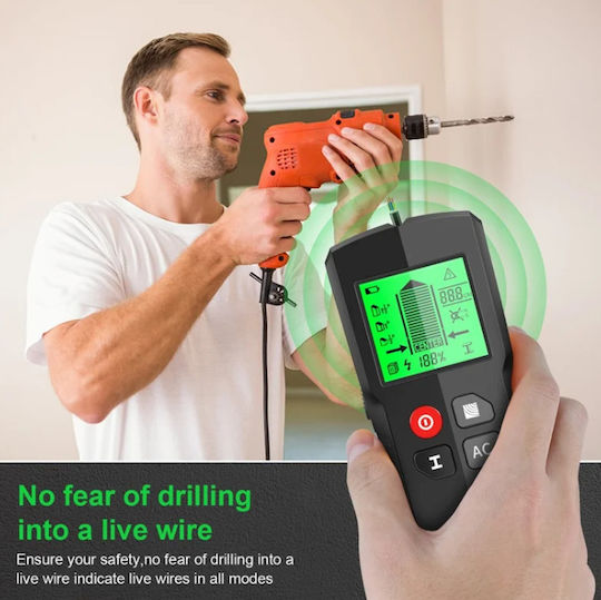 SPV SPV-T949-FCJFC Digital Wall Wire Detector for Metal, Wood & Pipes