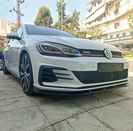 Motordrome Front Car Spoiler Compatible with Volkswagen Golf 17-20