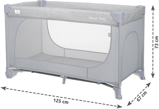 Lorelli Moon Hug One Touch Playpen with Mattress Beige
