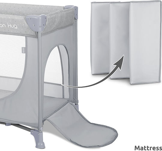 Lorelli Moon Hug One Touch Playpen With Mattress Green