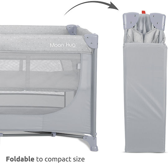 Lorelli Moon Hug One Touch Playpen 2 Levels With Mattress Green