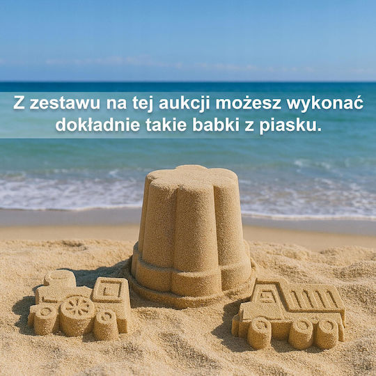 Huge Beach Set Mill Sand Bucket Shovel Rake