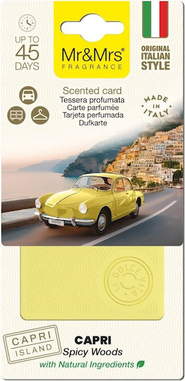 Raumdüfte Karte Capri Gelb La Dolce Vita