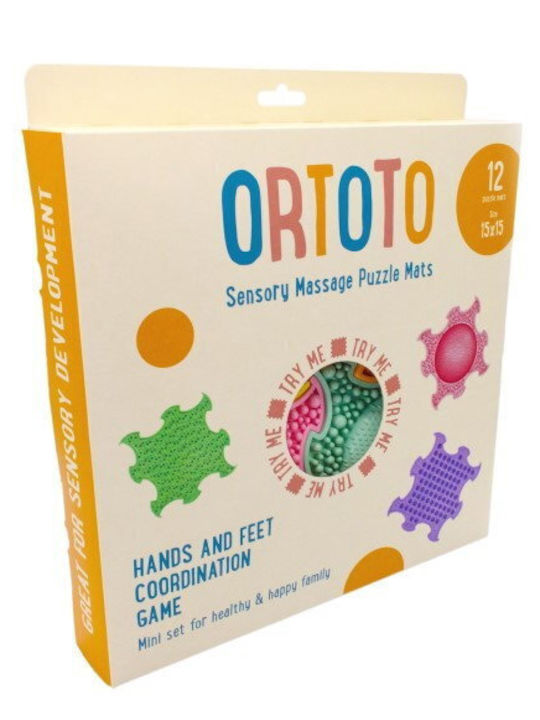 Ortoto Puzzle De Podea Educațional Pentru Copii 12 Piese