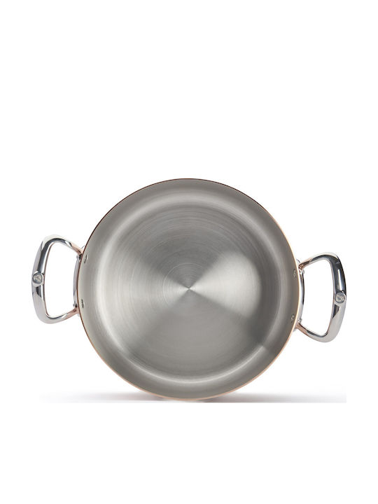 De Buyer Inocuivre Rostfreier Stahl Kochtopf 8lt / 28cm