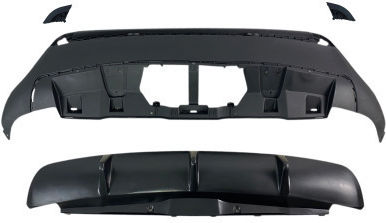Kit de caroserie BMW X6 E71 2007-2014 Design M Pack Splitter Lat