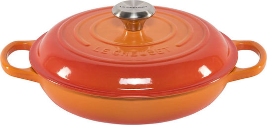 Le Creuset Signature Shallow Cast Iron Pot 5.3lt / 26cm