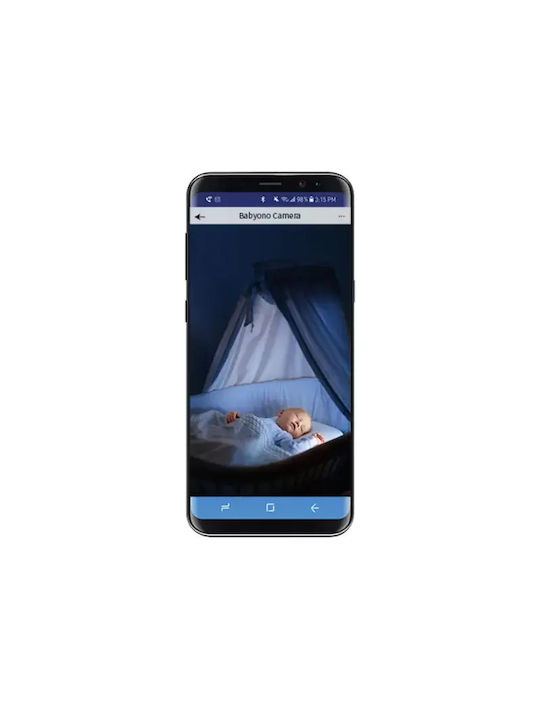 Blisssnug Swaddle Blanket Cotton Blue