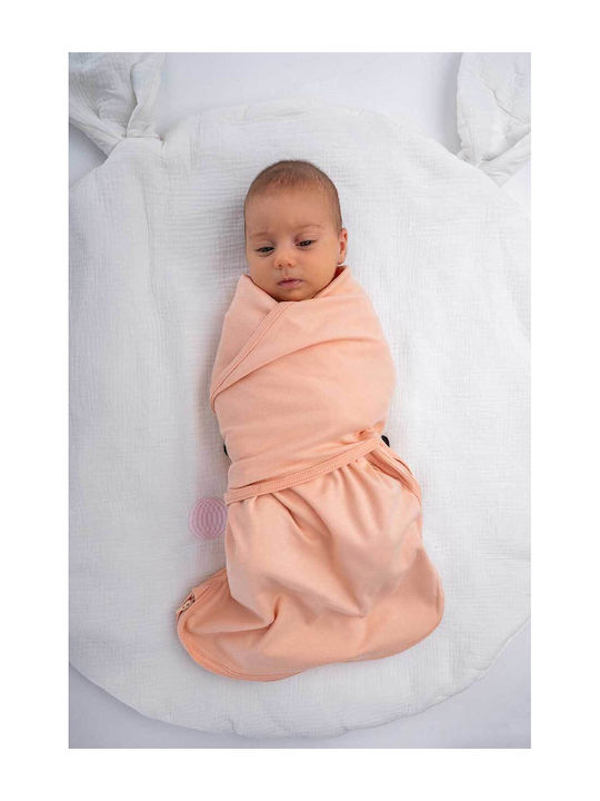 Blisssnug Swaddle Blanket Cotton Pink