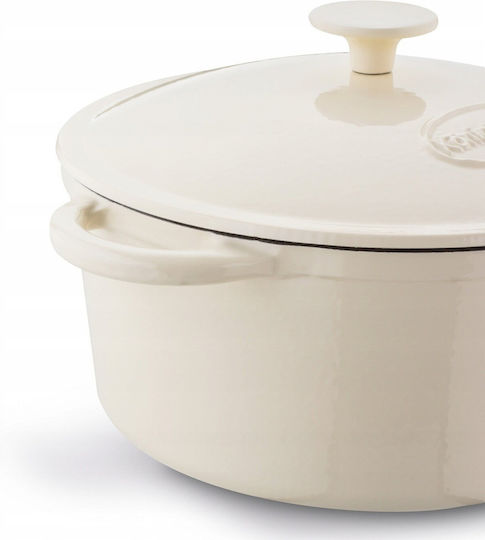 Banquet Deep Cast Iron Pot 5lt