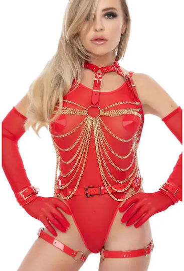 Kinky Diva BDSM Zubehör in Rote Farbe