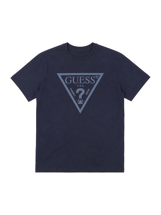 Triangle T-Shirt Blau