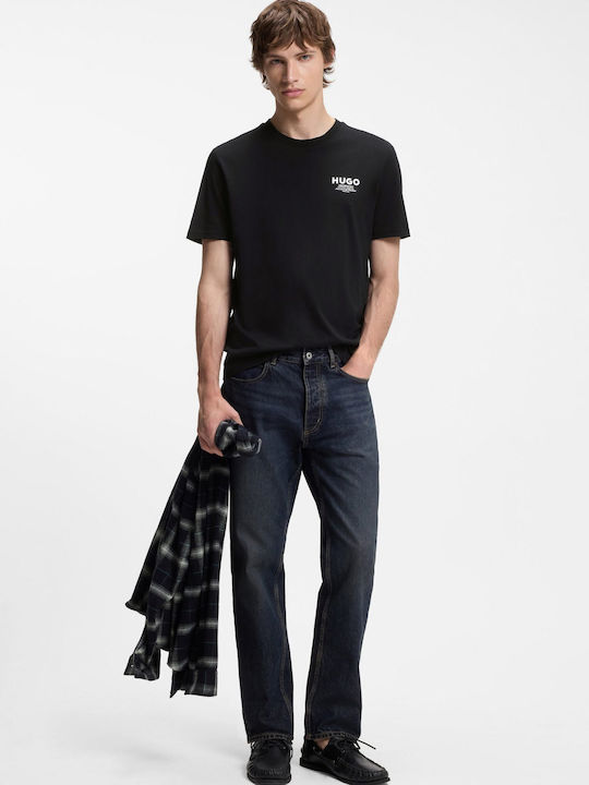 Regular-fit Herrenblusen Schwarz