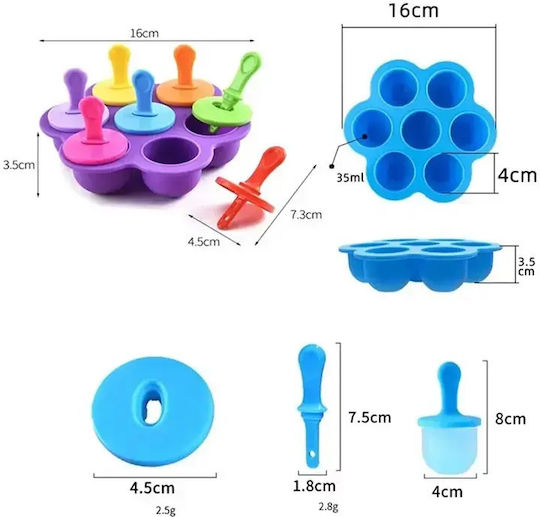 Pandaboo Ice Cream Ice Lolly Mold