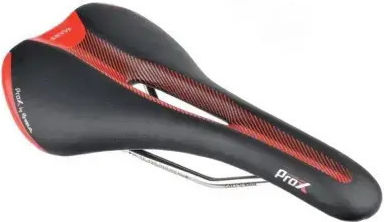 Pro-X Седло за велосипед Черно 277 x 145 mm