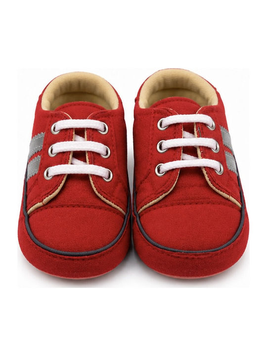 Panino Weiche Sohlenschuhe für Babys Rot Sneakers