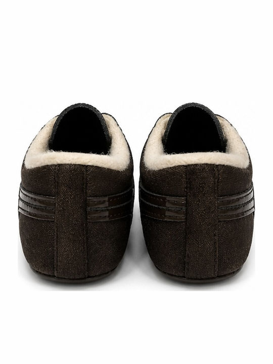 Panino Βρεφικά Sneakers Αγκαλιάς Καφέ