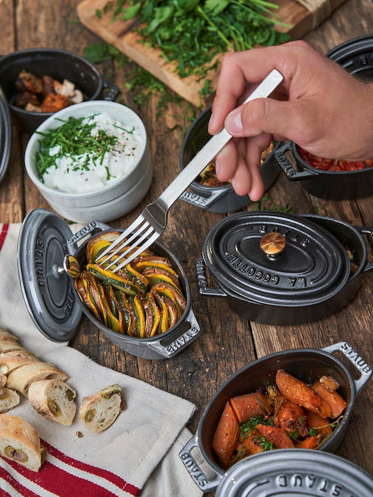 Staub Γάστρα Οβάλ Μαντεμένια 6lt