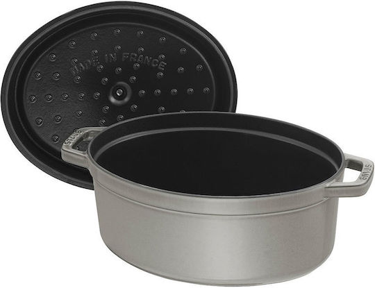 Staub Γάστρα Οβάλ Μαντεμένια 6lt