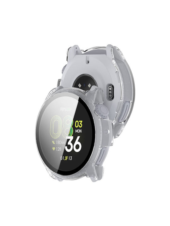 Plastic Case with Tempered Glass in Transparent Colour for Coros Pace 4