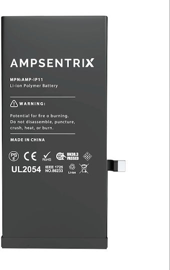 Ersatzbatterie iPhone 11 Ampsentrix Basic