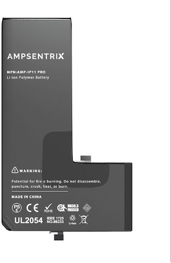 Replacement Battery Iphone 11 Pro Ampsentrix Basic