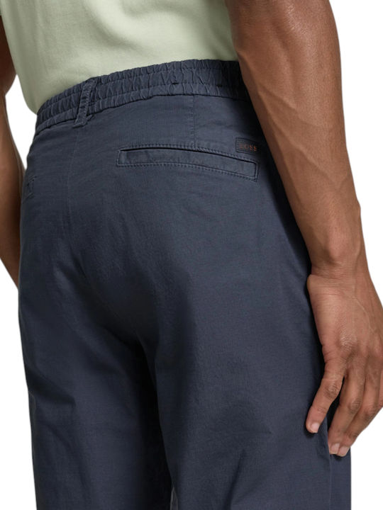 Мъжко Джинсово Панталон Еластичен Relaxed Tapered Кройка Син