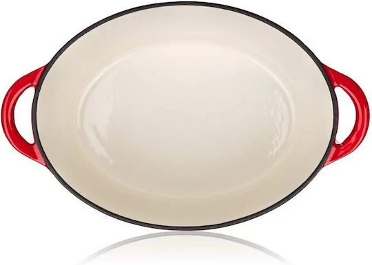 Banquet Oval Gusseisen Niederländische Ofen 6.7lt