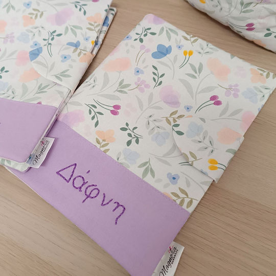 Magnolia Handmade Handmade Baby Health Book Case for Girl