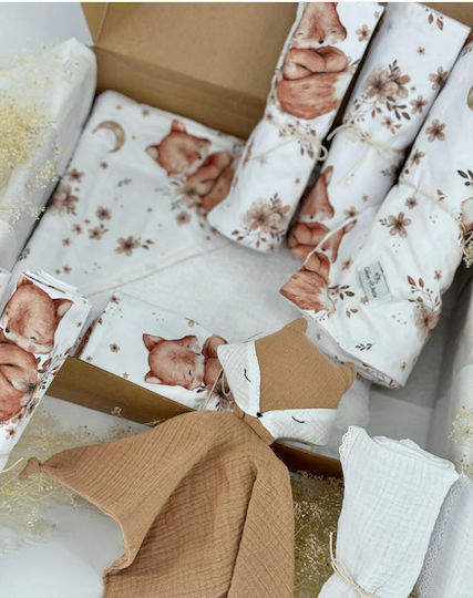 Velvet White Подаръчен комплект за бебета за момиче 14бр
