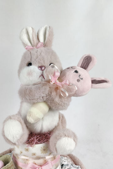 Dama Koupa Χειροποίητο Diaper Cake για Κορίτσι