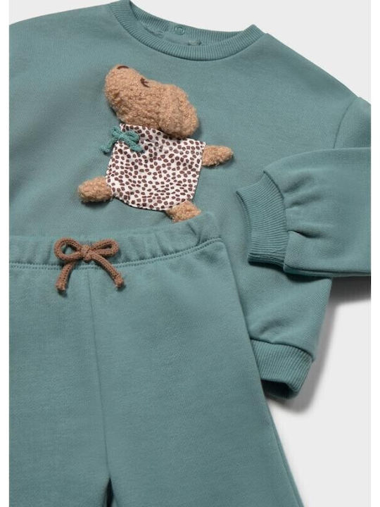 Kids Sweatpants Set Blue 2 Pieces