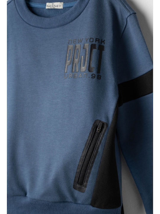 Kinder Sweatpants Set Blau 2Stücke