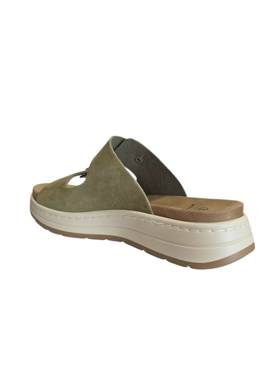 Damen Anatomische Flache Türkis Sandalen