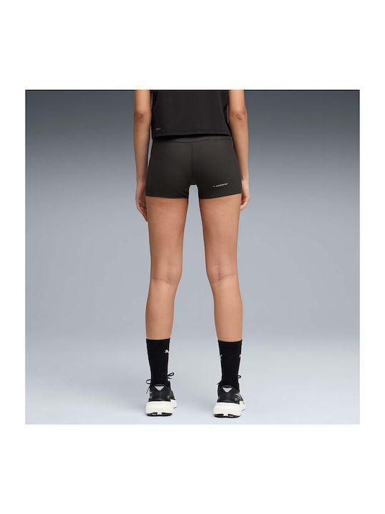 Lauf Damen Leggings Schwarz