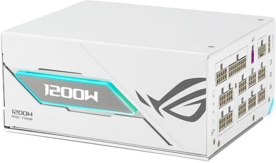 Asus ROG Thor 1200P3 1200W White Power Supply Full Modular 80 Plus Platinum