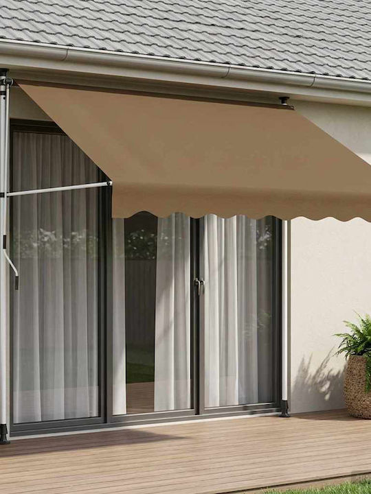 vidaXL Terrace Beige Tent x