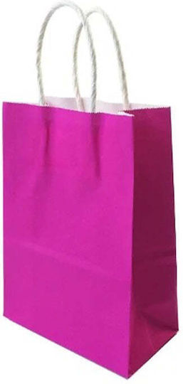 Paper Gift Bag Fuchsia 16x8x21cm