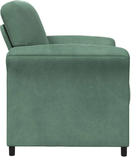 Sessel Aus Samt Hellblau 88x83x95cm