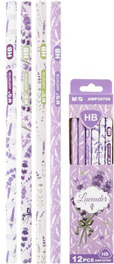 Pencils HB Lavender